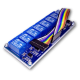 ABSH-REL08-01: 8 csatornás relé modul; 5VDC